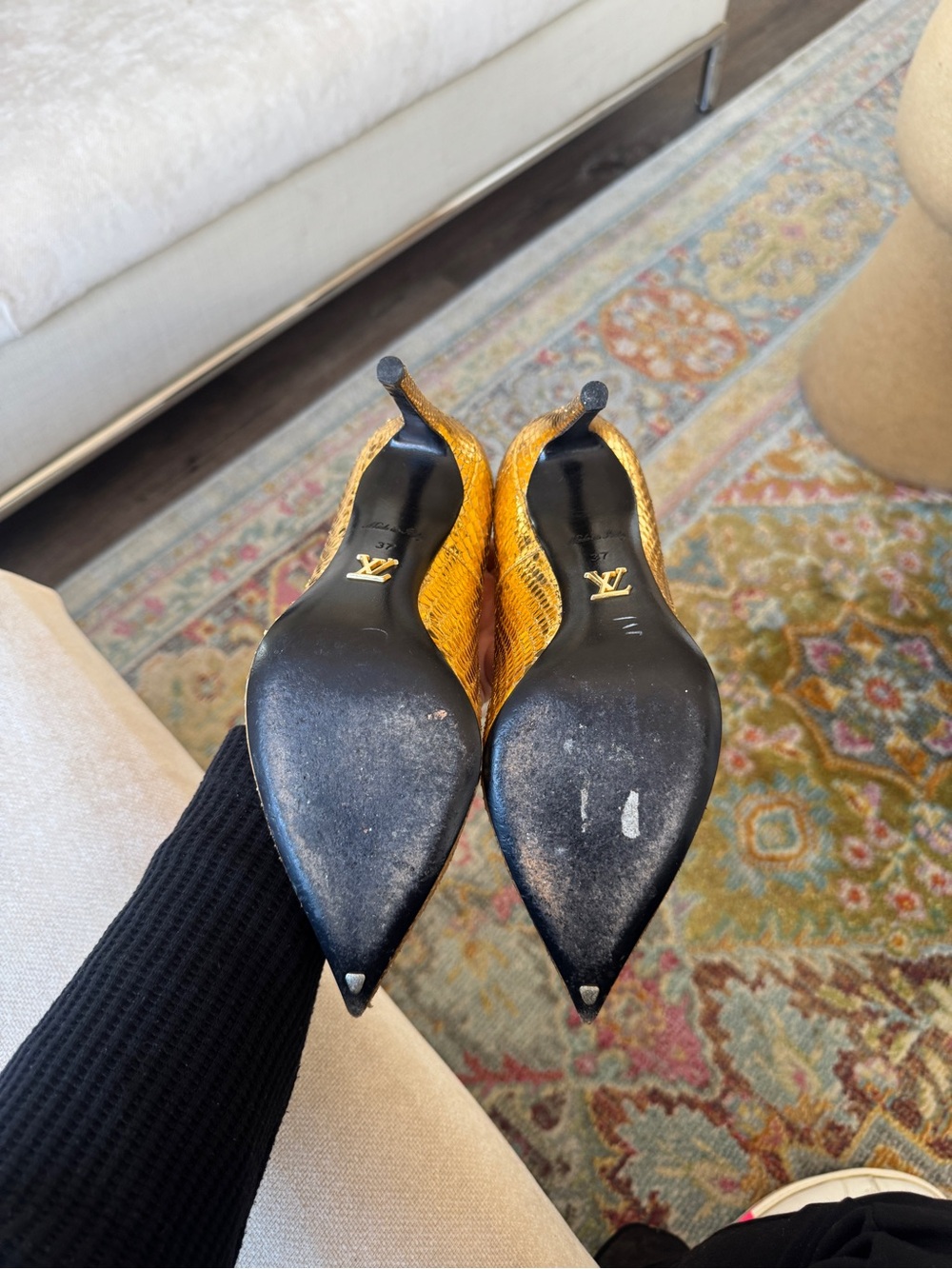 LV genuine python pumps - Picture 4 of 15